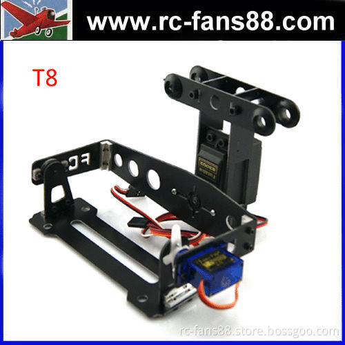 Universal Fiberglass Dual-shaft Damping Aerial Tilt T8 (suit for Camera Gopro)